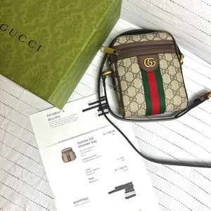 Gucci Ophidia Messenger Bag small brand new authentic